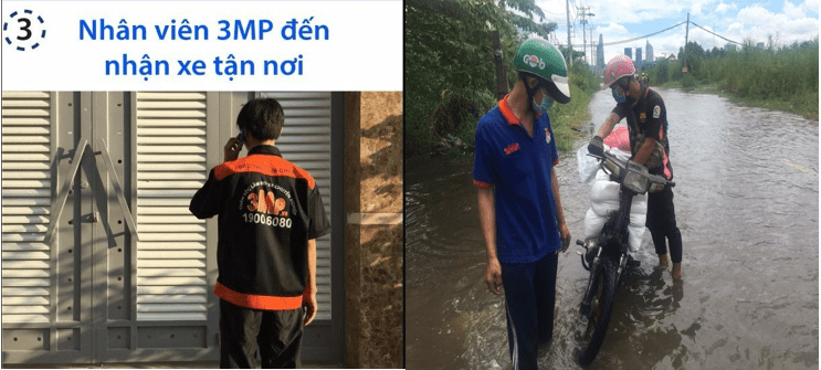 Dịch vụ thay bóng đèn xe máy tại nhà 3MP